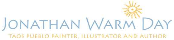 Jonathan Warm Day - Taos Pueblo Painter, Author